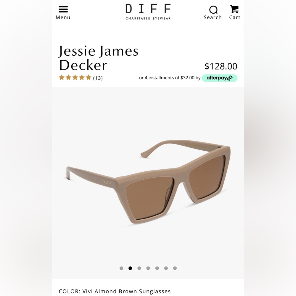 Diff Brown Sunglasses - image 2